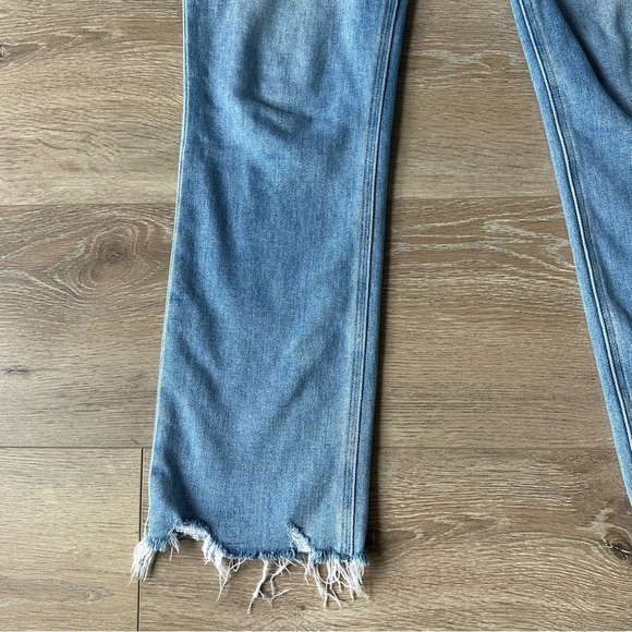 Paige High Rise Cindy Jeans Lovesong Distressed Tuned Hem Sz 26 - Picture 7 of 13